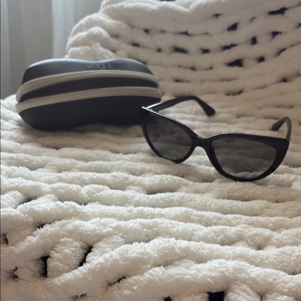 Vogue Cat Eye Black Sunglasses